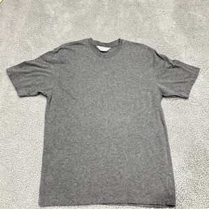 Brooks Brothers Gray T-Shirt Size M Men’s 100% Cotton USA Made Classic Fit